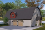 Barndominium Style House Plan - 3 Beds 3.5 Baths 2984 Sq/Ft Plan #1060-270 