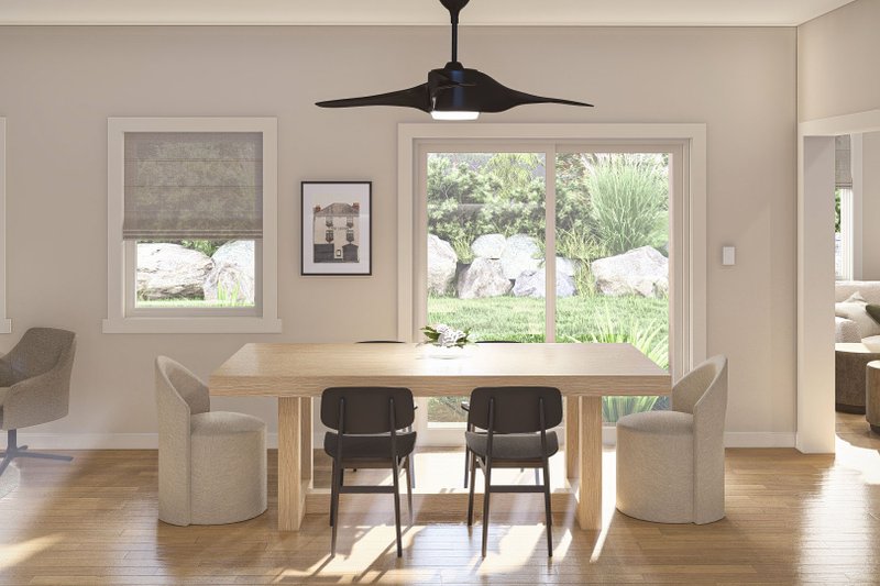 Dream House Plan - Interior - Dining Room for Craftsman House Plan #455-301 - 3 bed, 2.5 bath