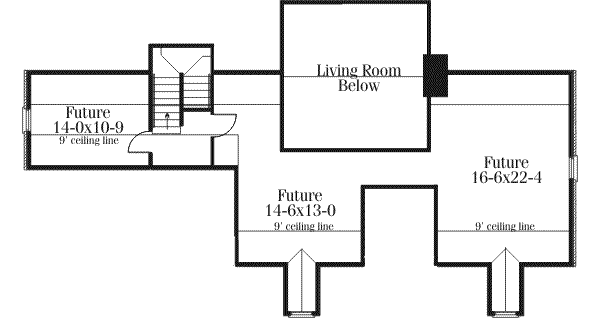 Architectural House Design - Southern Floor Plan - Other Floor Plan #406-102
