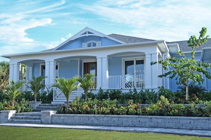 Home Plan - Exterior - Front Elevation 3 for Cottage House Plan #938-130 - 3 bed, 3 bath