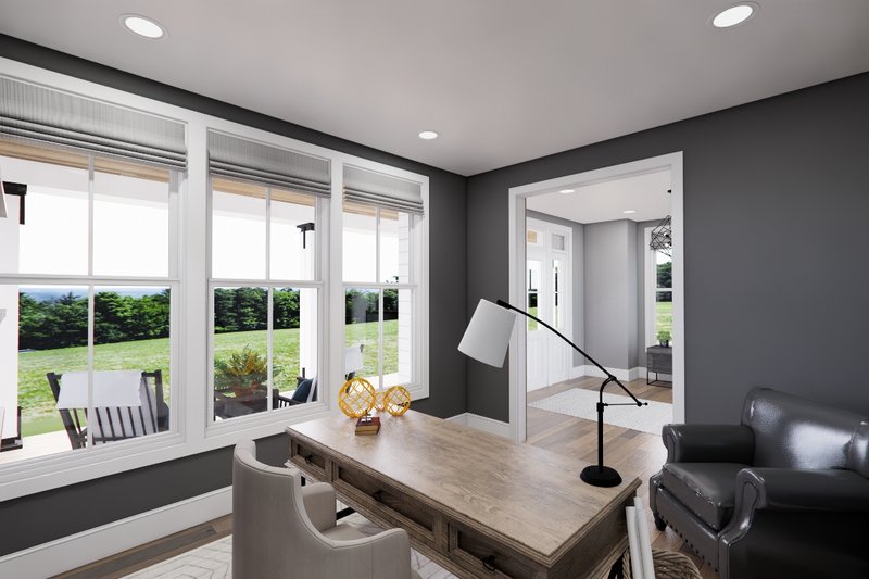 Architectural House Design - Interior - Other for Farmhouse House Plan #51-1560 - 6 bed, 4.5 bath