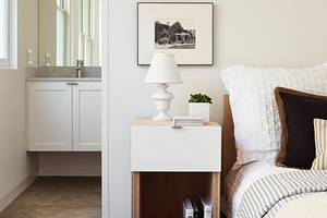 Interior - Master Bedroom for Ranch House Plan #888-3 - 3 bed, 3.5 bath