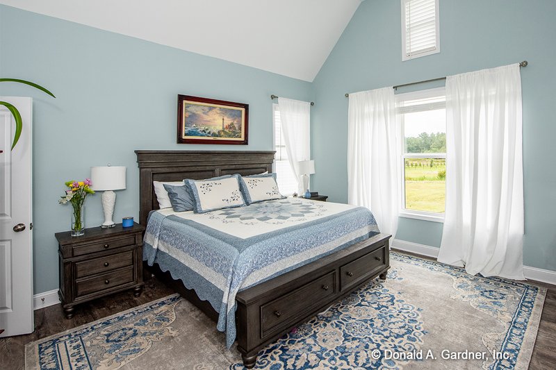 House Plan Design - Interior - Master Bedroom for Farmhouse House Plan #929-1086 - 3 bed, 2.5 bath