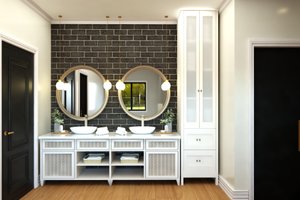 Interior - Master Bathroom for Barndominium House Plan #1064-384 - 6 bed, 6.5 bath