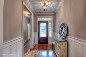 Interior - Entry for Ranch House Plan #929-1013 - 3 bed, 2 bath