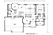 Traditional Style House Plan - 3 Beds 2.5 Baths 3465 Sq/Ft Plan #320-485 