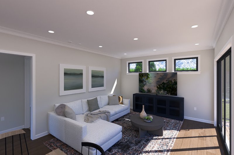 Architectural House Design - Interior - Other for European House Plan #1060-325 - 2 bed, 1.5 bath