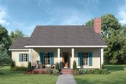 Farmhouse Style House Plan - 3 Beds 1 Baths 1377 Sq/Ft Plan #44-119 