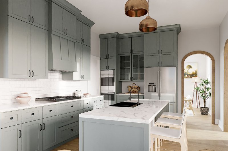 House Plan Design - Interior - Kitchen 1 for Farmhouse House Plan #1079-5 - 4 bed, 2.5 bath
