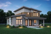 Contemporary Style House Plan - 3 Beds 2.5 Baths 1677 Sq/Ft Plan #48-1198 