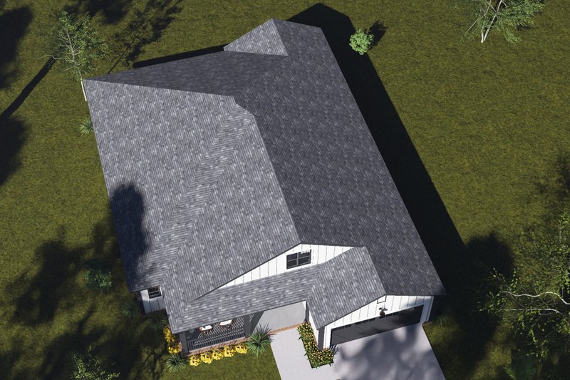 House Blueprint - Exterior - Other Elevation 6 for Farmhouse House Plan #513-2449 - 4 bed, 3.5 bath