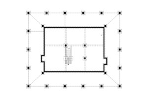 Floor Plan - Lower Floor for Country House Plan #81-13663 - 3 bed, 2.5 bath