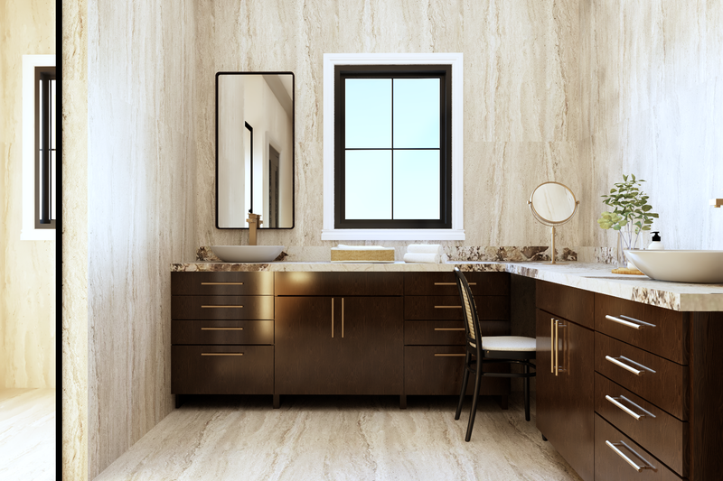 Home Plan - Interior - Master Bathroom 1 for Barndominium House Plan #1064-419 - 3 bed, 3 bath