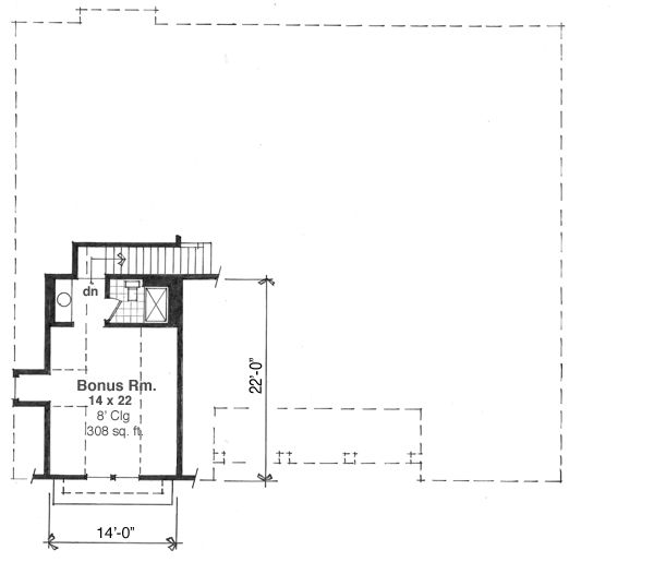 Home Plan - Craftsman Floor Plan - Other Floor Plan #51-511