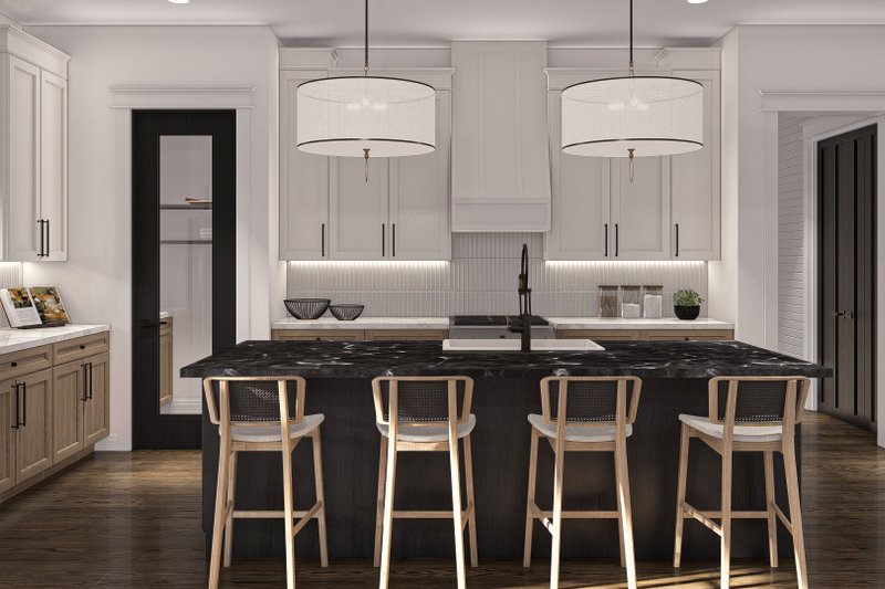 Dream House Plan - Interior - Kitchen 1 for Colonial House Plan #455-491 - 3 bed, 2 bath