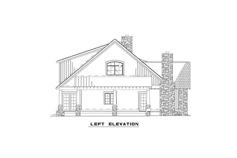 Dream House Plan - Exterior - Other Elevation for Cottage House Plan #17-2544 - 3 bed, 2.5 bath