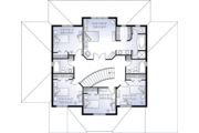 Mediterranean Style House Plan - 6 Beds 4.5 Baths 3016 Sq/Ft Plan #23-284 