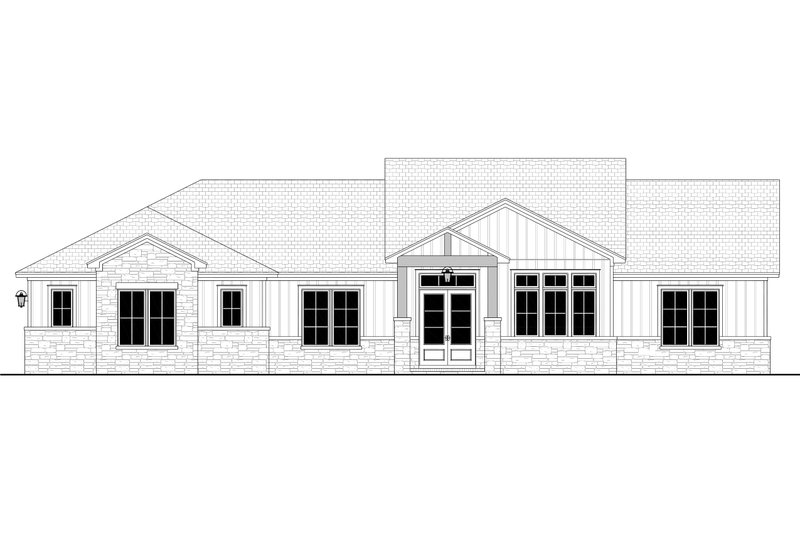 Dream House Plan - Exterior - Front Elevation 4 for Farmhouse House Plan #430-273 - 3 bed, 2.5 bath