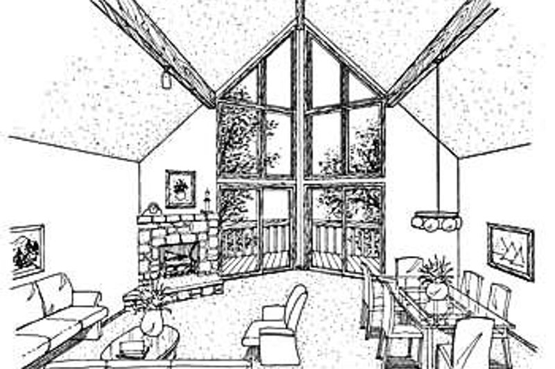Dream House Plan - Photo 1 for Bungalow House Plan #320-301 - 3 bed, 2 bath