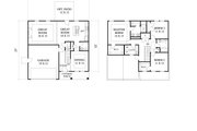 Traditional Style House Plan - 3 Beds 2.5 Baths 1896 Sq/Ft Plan #1053-80 
