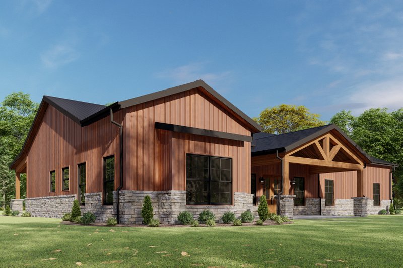 Dream House Plan - Exterior - Other Elevation 7 for Craftsman House Plan #1092-56 - 4 bed, 2.5 bath