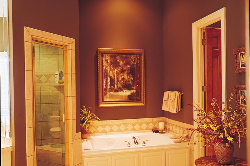 Dream House Plan - Interior - Master Bathroom 1 for Farmhouse House Plan #45-629 - 4 bed, 7 bath