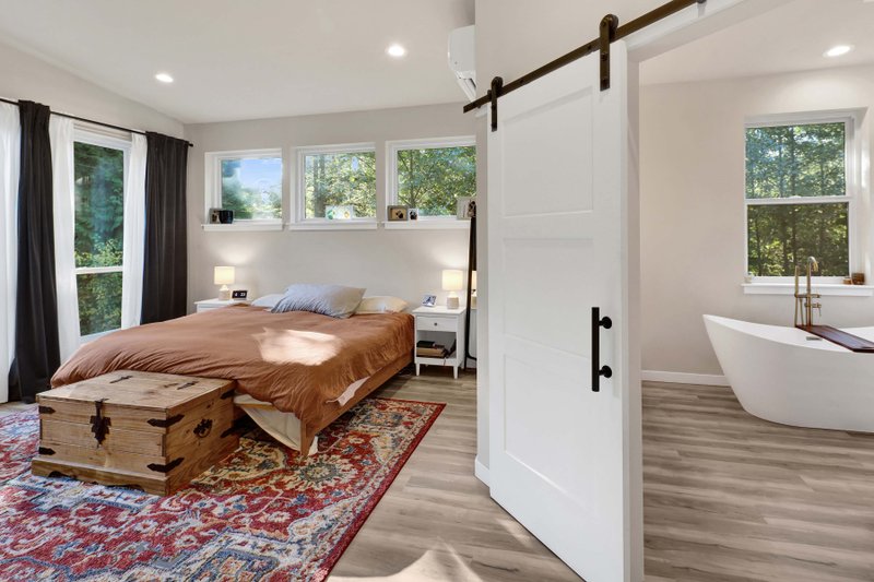 Architectural House Design - Interior - Master Bedroom 1 for Contemporary House Plan #1070-62 - 3 bed, 3.5 bath