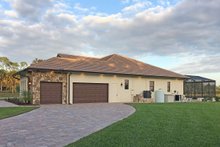 Architectural House Design - Mediterranean Exterior - Rear Elevation Plan #938-90