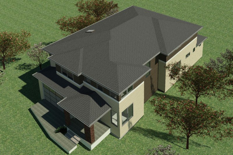 Home Plan - Exterior - Other Elevation for Contemporary House Plan #1066-131 - 5 bed, 4.5 bath