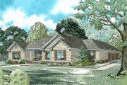 Traditional Style House Plan - 3 Beds 2.5 Baths 2096 Sq/Ft Plan #17-175 