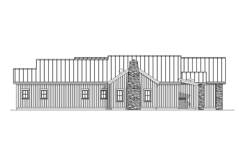 Home Plan - Exterior - Other Elevation for Ranch House Plan #1099-19 - 3 bed, 2.5 bath