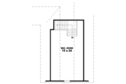 European Style House Plan - 3 Beds 2 Baths 2765 Sq/Ft Plan #81-1199 