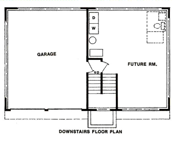 Dream House Plan - Floor Plan - Lower Floor Plan #405-158