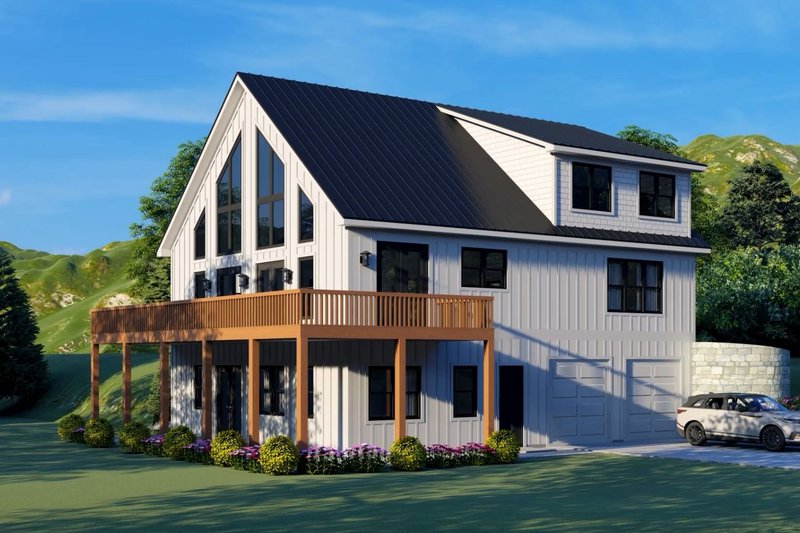 Architectural House Design - Photo 1 for Country House Plan #932-659 - 3 bed, 4 bath