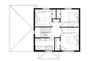 Modern Style House Plan - 3 Beds 1.5 Baths 1700 Sq/Ft Plan #23-2642 