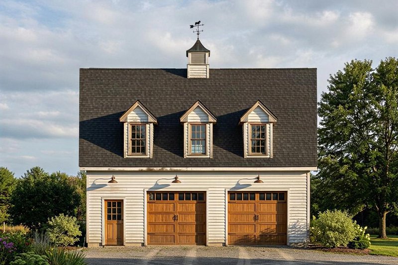 Dream House Plan - Country Exterior - Front Elevation Plan #22-552