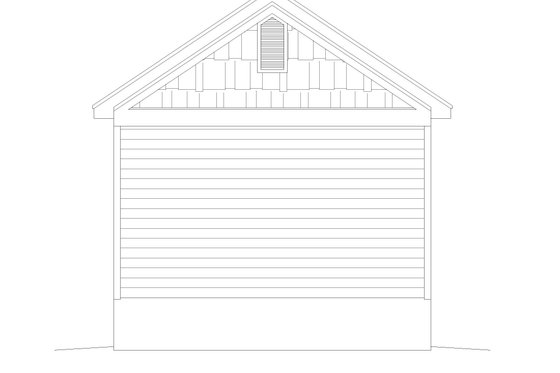 Exterior - Other Elevation for Southern House Plan #932-865, 1 bath