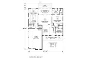 Craftsman Style House Plan - 4 Beds 4 Baths 2885 Sq/Ft Plan #56-726 