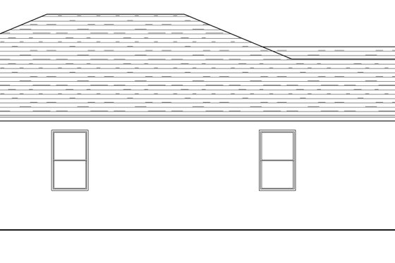 Exterior - Other Elevation for Traditional House Plan #1058-250 - 4 bed, 3 bath