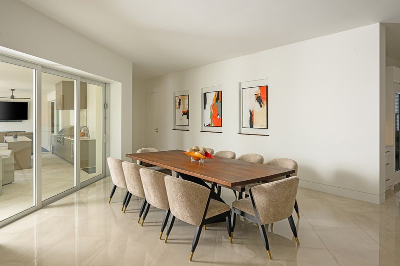 Architectural House Design - Interior - Dining Room for Contemporary House Plan #938-164 - 3 bed, 3.5 bath