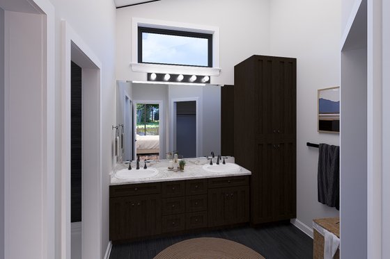 Interior - Master Bathroom 1 for Modern House Plan #1060-365 - 3 bed, 2.5 bath