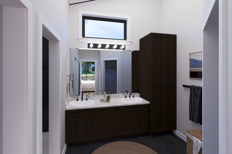 Dream House Plan - Interior - Master Bathroom 1 for Modern House Plan #1060-365 - 3 bed, 2.5 bath