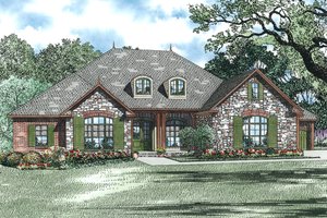 texas ranch house with 4 garage bays or a large workshop.