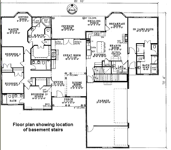 Home Plan - European Floor Plan - Other Floor Plan #17-2167