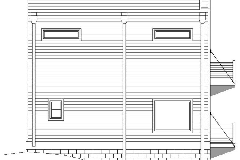 Home Plan - Exterior - Other Elevation 1 for Contemporary House Plan #932-324 - 2 bed, 2.5 bath