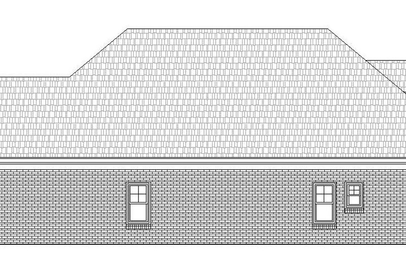 House Blueprint - Exterior - Other Elevation 1 for Country House Plan #932-273 - 4 bed, 3 bath