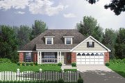 Traditional Style House Plan - 3 Beds 2 Baths 1223 Sq/Ft Plan #40-165 