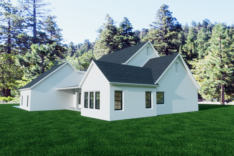 House Blueprint - Photo 6 for Farmhouse House Plan #1109-20 - 4 bed, 3 bath