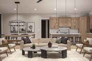 Barndominium Style House Plan - 2 Beds 2 Baths 1891 Sq/Ft Plan #455-505 