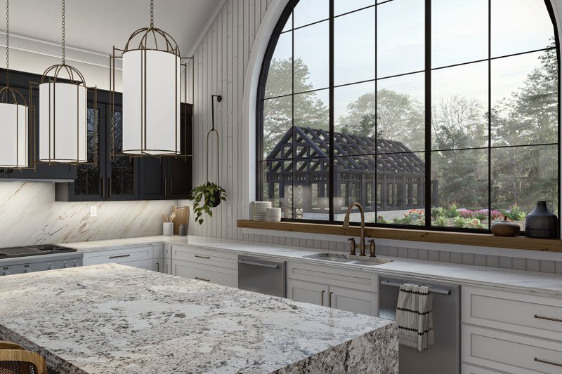 Home Plan - Interior - Kitchen 1 for Cottage House Plan #455-299 - 3 bed, 2.5 bath